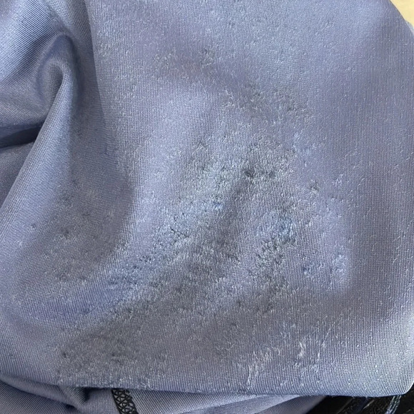 Athleta Elation Velvet Tight in Agate Paisley Black - Size Medium - Picture 11 of 11